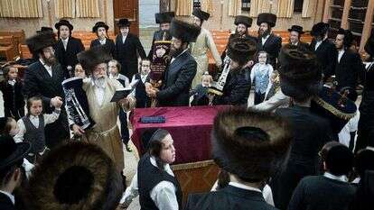 שמחת תורה בירושלים, 2019. | יונתן זינדל, פלאש 90