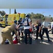 האירוע מחלף גלילות. מד"א