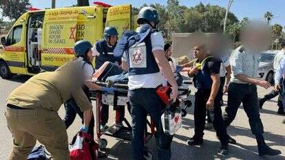 האירוע מחלף גלילות. מד"א