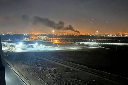 תיעוד מהתקיפה הישראלית באיראן, אוקטובר 24'. | צילום מסך מיוטיוב