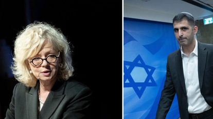 השר שלמה קרעי והיועצת המשפטית גלי בהרב מיארה | יונתן זינדל, פלאש 90