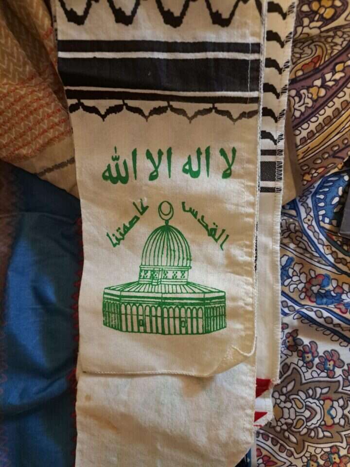 ציוד בביתו של החשוד. | משטרת ישראל