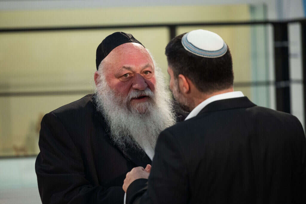 בעיני יו"ר מפלגת הציונות הדתית, הברית עם החרדים מבוססת על "מכנה משותף ערכי רחב". השרים סמוטריץ' וגולדקנופף. | יונתן זינדל, פלאש 90