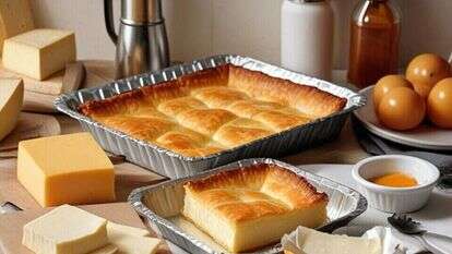 פשטידת ארבע גבינות. | יחצ