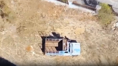 מתוך הסרטון. קרדיט: דובר צה"ל