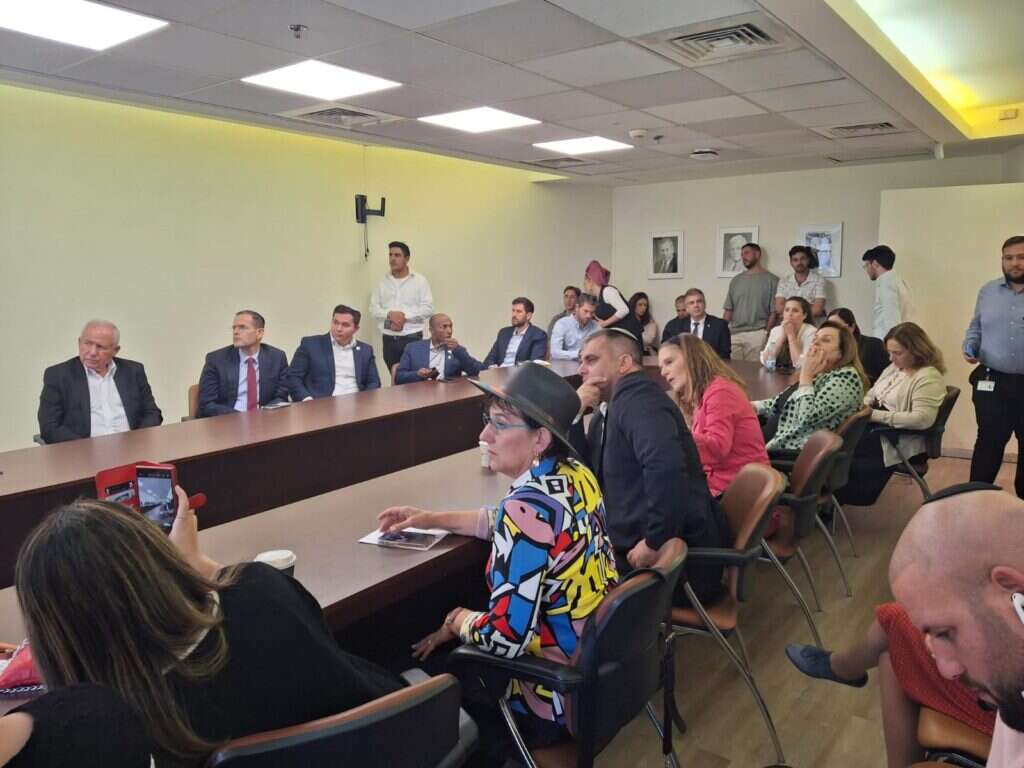 פעילות הארגון במפגש עם ח"כים, השבוע פעילות הארגון במפגש עם ח"כים, השבוע