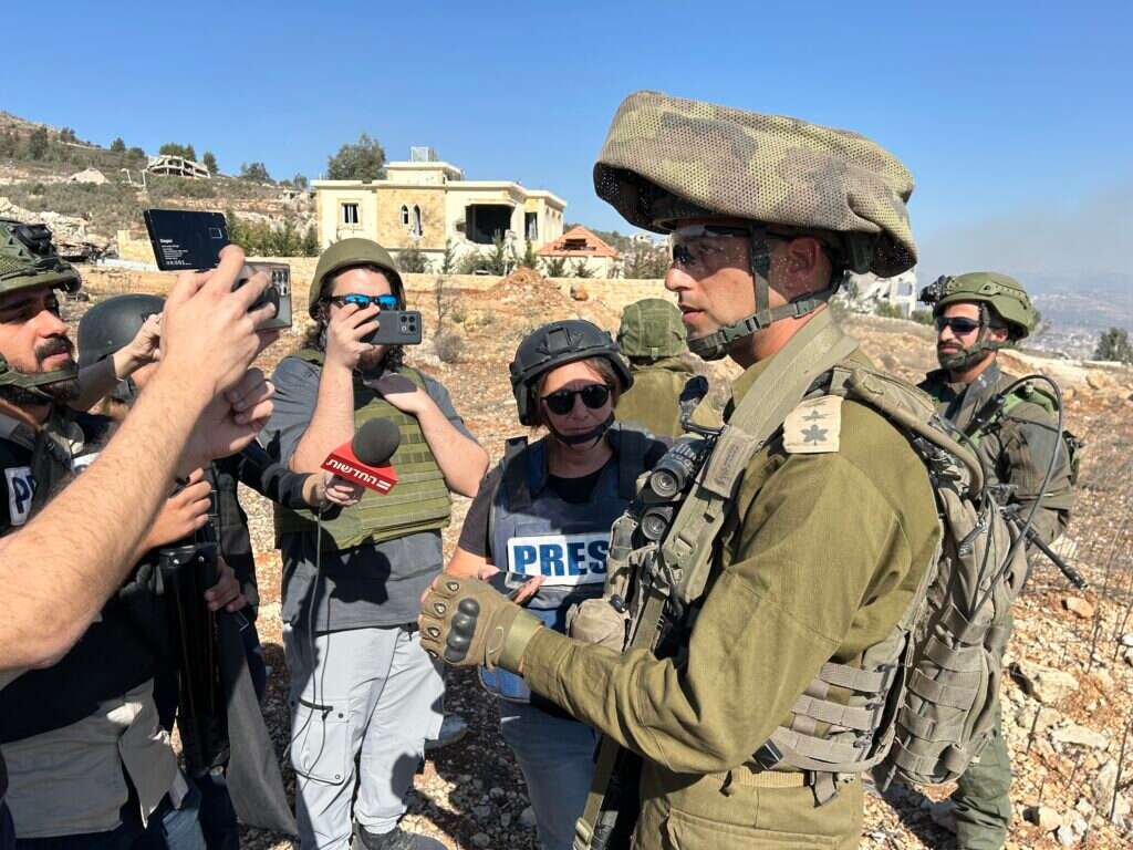 טיפול שורש, לא סתימה". אל"ם מרציאנו בכפר כילא, השבוע. | חגי סגל