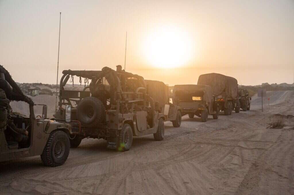 פעילות לוחמי חטיבת כפיר בג'באליה. | דובר צה"ל