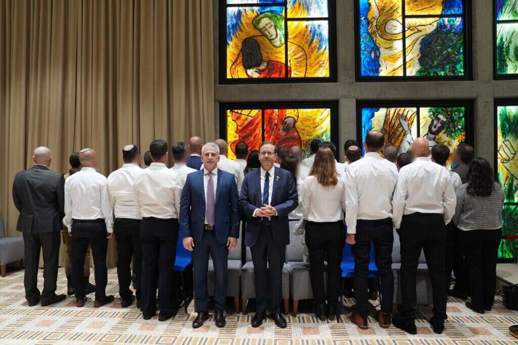 הענקת פרס ביטחון ישראל 2024. אגף דוברות וקשרי ציבור במשרד הביטחון