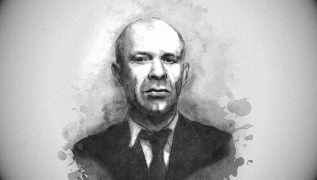 "חברים אצו־רצו מן העבודה לשמוע תורה מפיו". אנימציה: דוד וולץ, מתוך הסרט "חידת שושני" בכאן 11