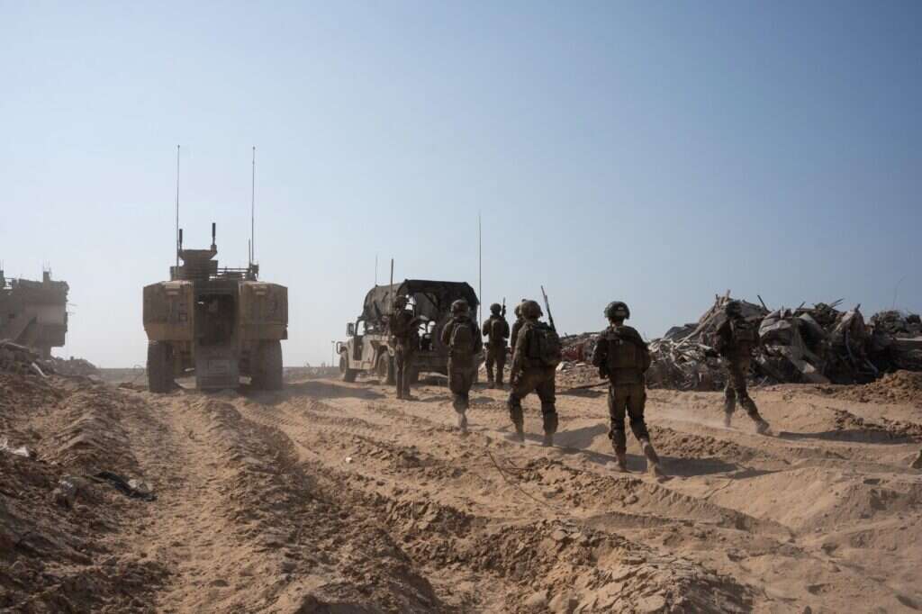 לוחמי צה"ל בעזה. | דובר צה"ל