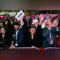 תומכי טראמפ חוגגים את ניצחונו. | AFP