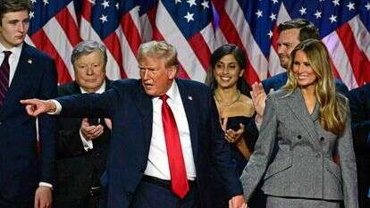 נאום הניצחון של דונלד טראמפ, | Jim WATSON / AFP