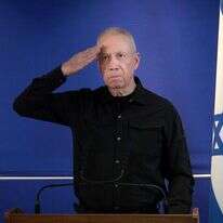 גלנט נפרד במסיבת עיתונאים. | שירה קינן - משרד הביטחון