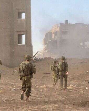 לוחמים בפעילות ברצועת עזה. | דובר צה"ל