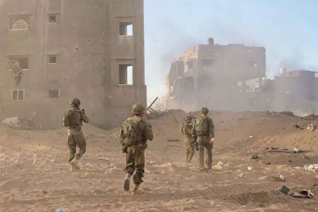 לוחמים בפעילות ברצועת עזה. | דובר צה"ל לוחמים בפעילות ברצועת עזה. | דובר צה"ל