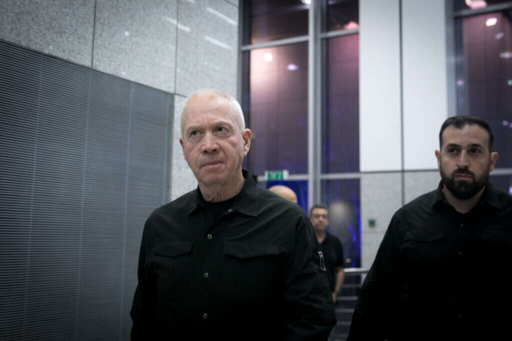 גלנט לאחר הפיטורין, אמש. | מרים אלסטר - פלאש 90