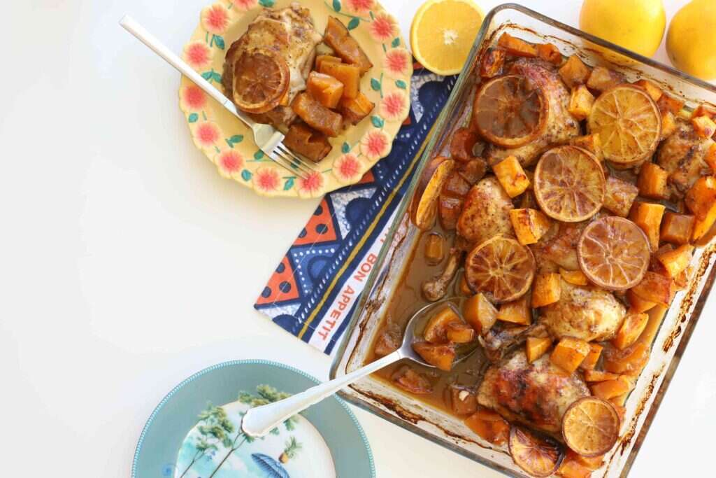 עוף ודלורית בתפוזים. | אפרת ליכטנשטט