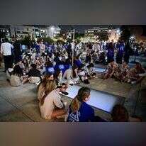 תנועות נוער במעגלי שיח ביום הזיכרון ליצחק רבין. | אבשלום ששוני - פלאש 90