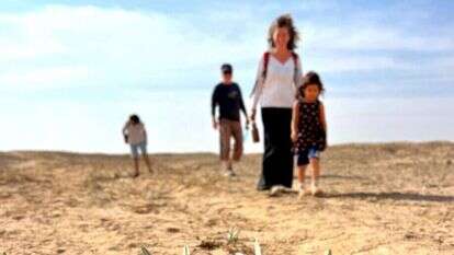 שביל החבצלות על שם אהד כהן ז''ל, בסמוך למושב עידן בערבה התיכונה. | אביעד בר, הערבה התיכונה