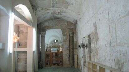 חלל שערי חולדה, הר הבית. | אבי דביר