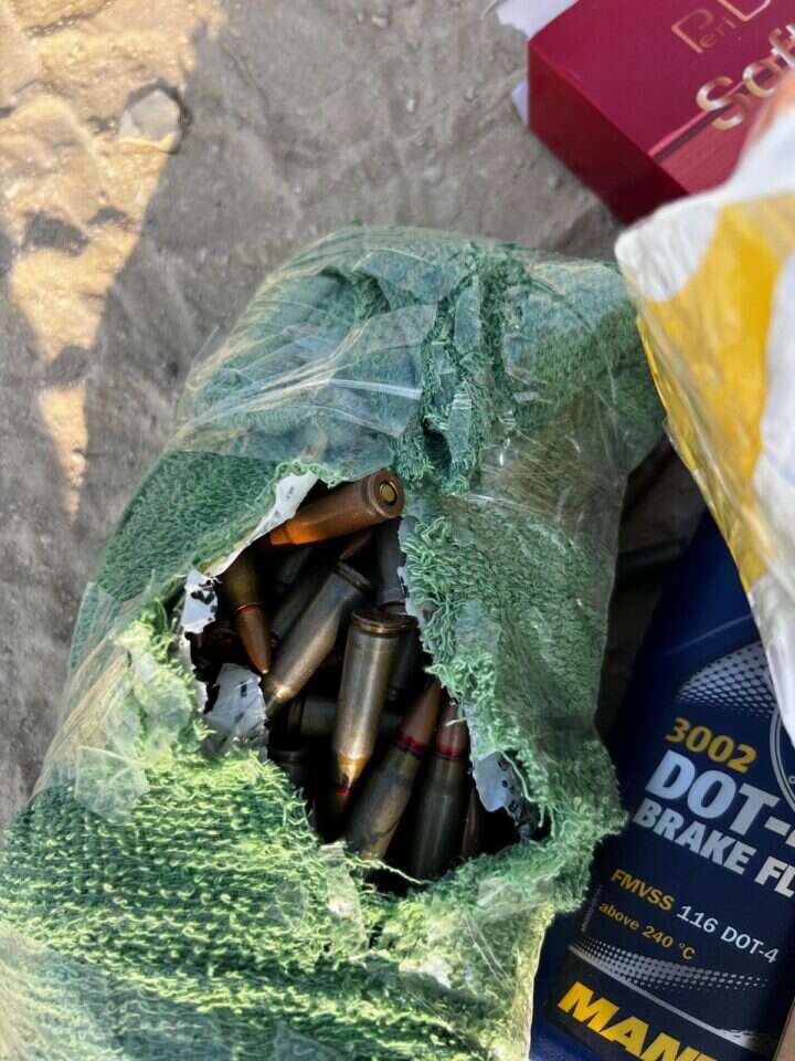 קליעים שאותרו בשיירה ההומניטרית. | דובר צה"ל