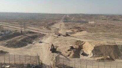 העבודות ההנדסיות להכשרת מעבר כיסופים. דובר צה"ל