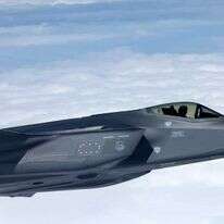 מטוס קרב F-35 של חיל האוויר האמריקני. | EPA מטוס קרב F-35 של חיל האוויר האמריקני. | EPA
