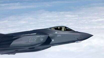 מטוס קרב F-35 של חיל האוויר האמריקני. | EPA