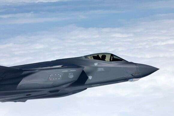 מטוס קרב F-35 של חיל האוויר האמריקני. | EPA