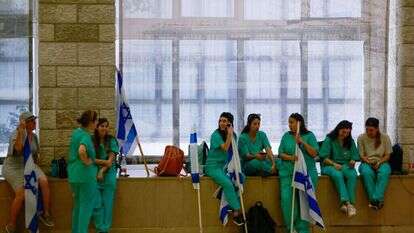 רופאות בכנס שארגנה ההסתדרות על רקע הרפורמה המשפטית. | חיים גולדברג - פלאש 90