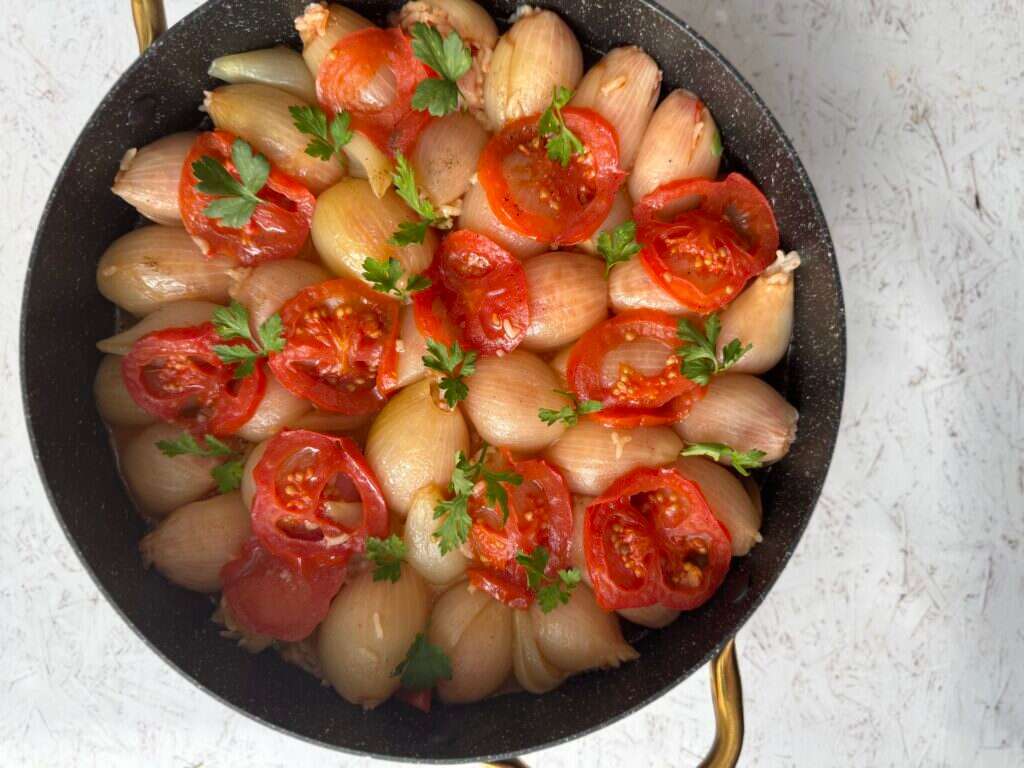 בצל אורז, חמוץ מתוק. | אלינור רחמים