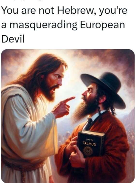 הפוסטר האנטישמי. | מסך X