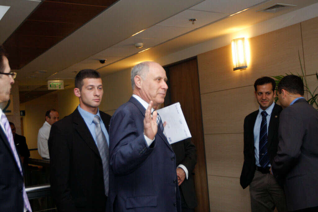 מיכאל איתן בכנסת. | מרים אלסטר - פלאש 90