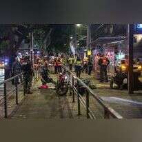 זירת הפיגוע ברכבת הקלה ביפו. | איתי רון - פלאש 90