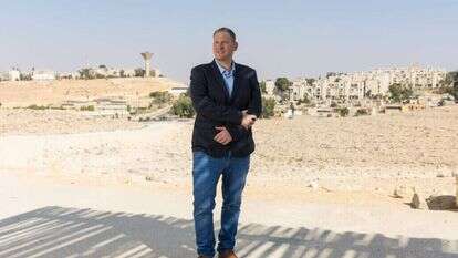 ראש מועצת מצפה רמון אליה וינטר. | לירון מולדובן