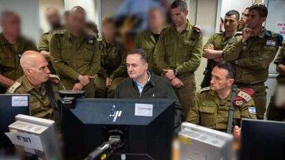 שר הביטחון ישראל כ"ץ בפיקוד צפון, השבוע. | דובר צה"ל