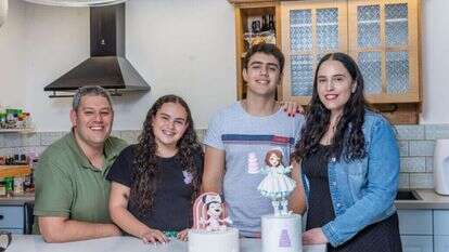 משפחת פלבין, הדר גנים,  פתח־תקווה. | יוסי אלוני