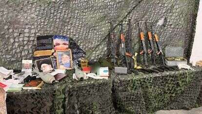 אמצעי לחימה שהוחרמו בלבנון. | דובר צה"ל