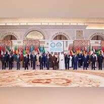 מנהיגי במדינות בועידת הפסגה הערבית-איסלאמית, ריאד. | AFP