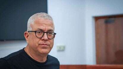 דב גיל הר בבית המשפט המחוזי בירושלים. | חיים גולדברג, פלאש 90