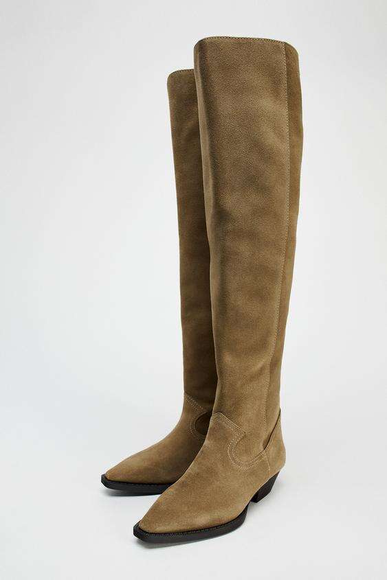 מגפיים גבוהים 529 שח. זארה. קרדיט: יח"צ חו"ל