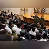 כנס המילואים של החטיבה החרדית "חשמונאים" שבהקמה". | דובר צה"ל