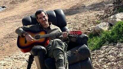 דביר דהן בזמן שירות המילואים. | באדיבות המרואיין