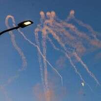 ירי מלבנון. | דוד כהן / פלאש 90