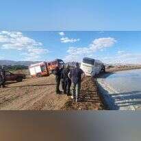 האוטובוס בחוף באילת. | דוברות המשטרה
