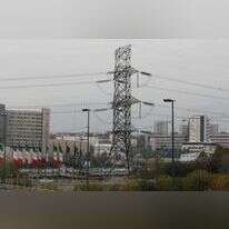 עמוד חשמל בטהרן, בירת איראן. | AFP