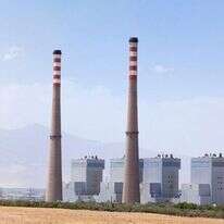 תחנת כוח תרמית בשזנד, איראן. | שאטרסטוק