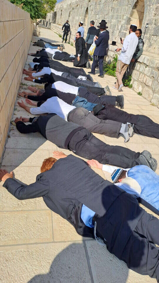 מתפללים בהר הבית, החודש. | ארנון סגל