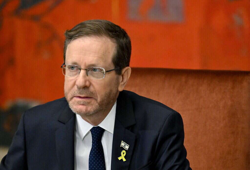 יצחק הרצוג. | AFP